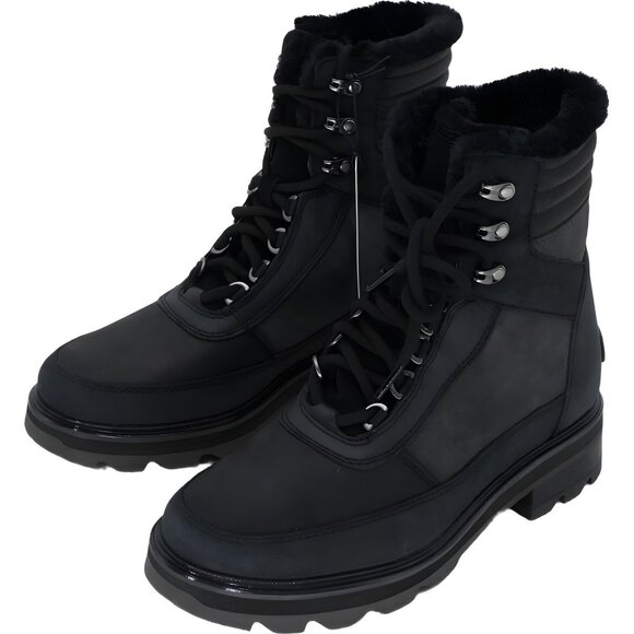 SOREL Lennox Lace Cozy Waterproof Ankle Boots Women's US 8.5 - Picture 2 of 6